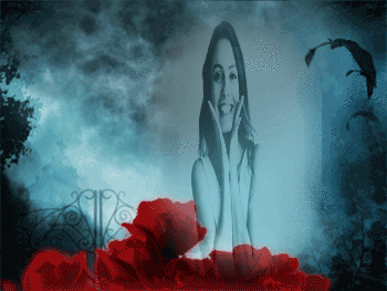 Montagem de Foto - Romance sombrio